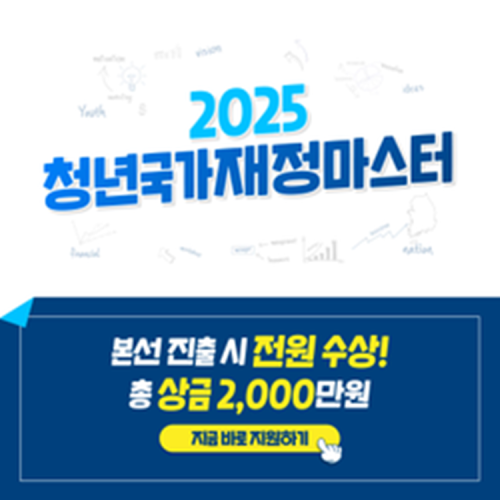 [NSI] 2025년 청년 국가재정 마스터 모집